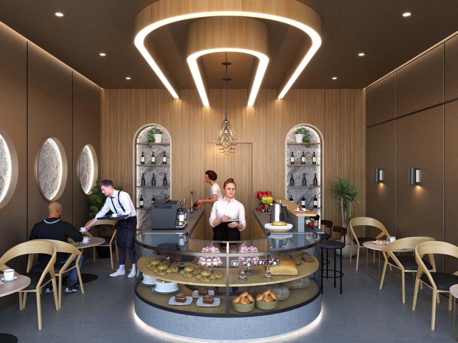 DESIGN INTERIOR CAFE