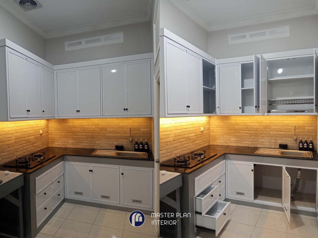 kitchen set aluminium