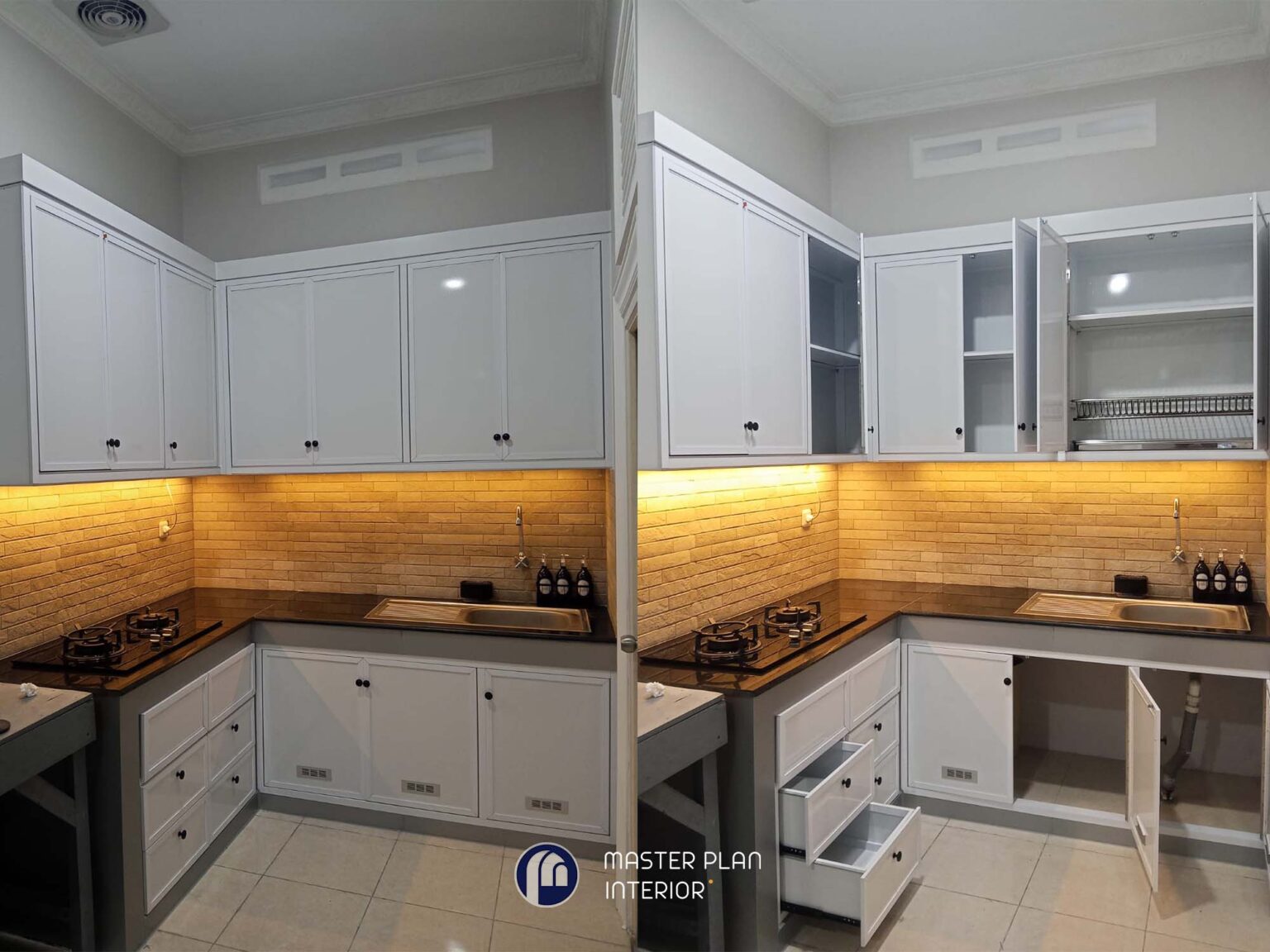 kitchen set aluminium