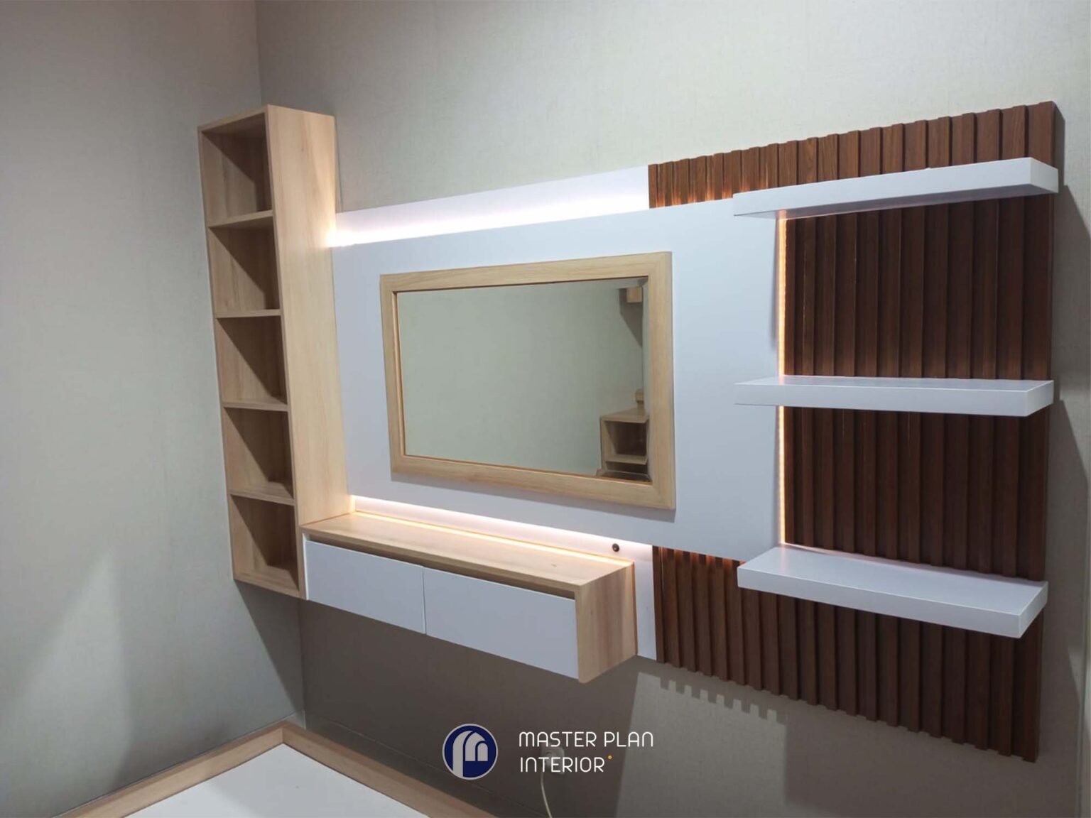 interior kamar apartement