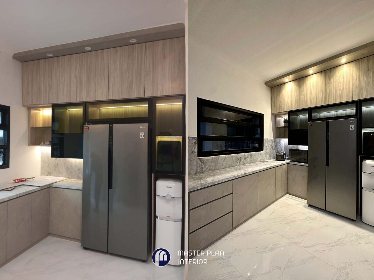 kitchen set aluminium