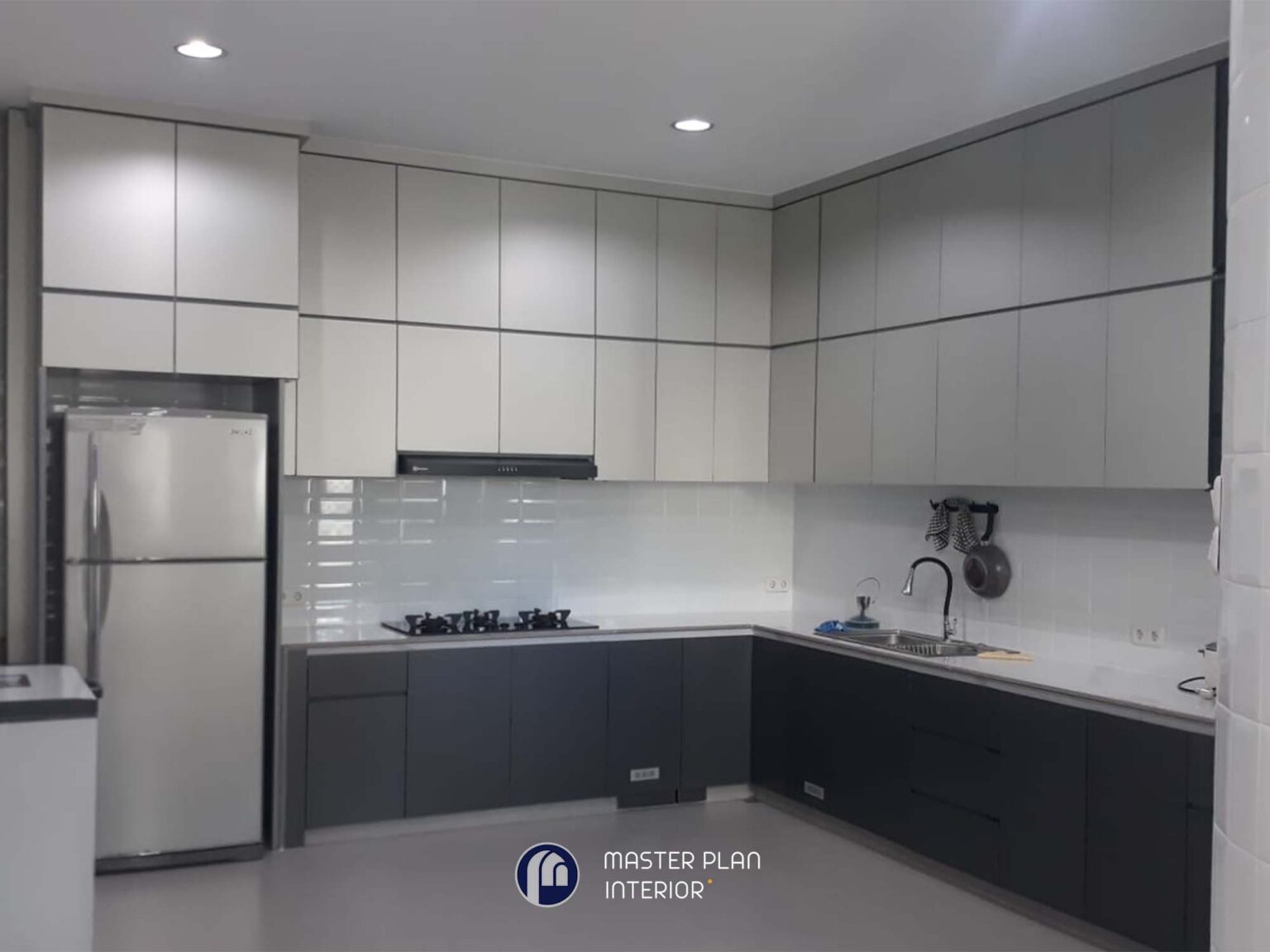 kitchen set double layer