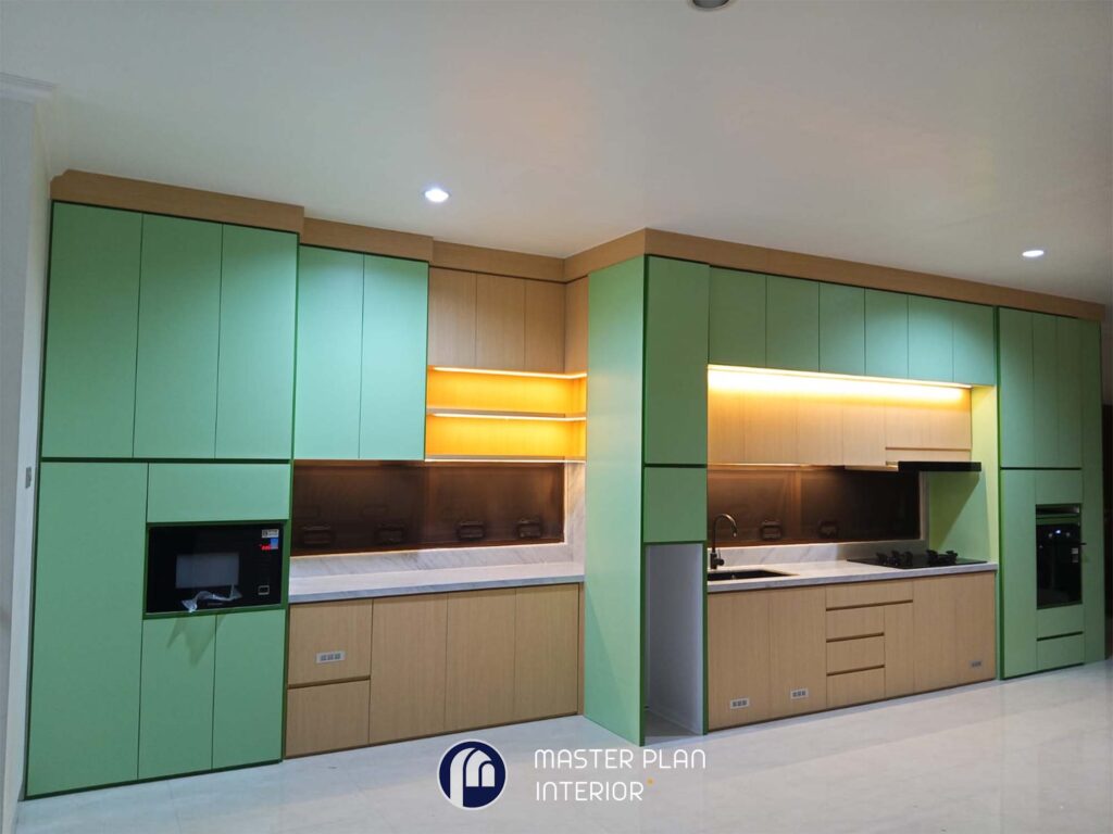 kitchen set aluminium