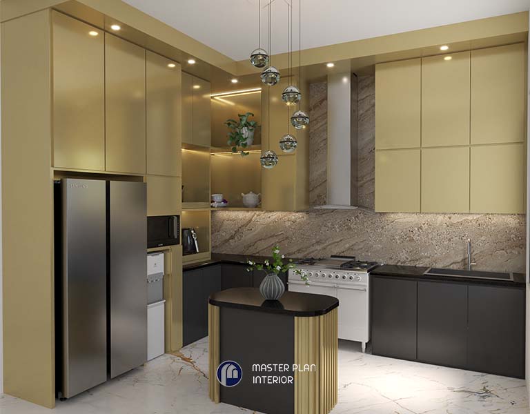 KITCHEN SET ACP GOLD