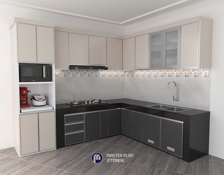 KITCHEN SET ALUMINIUM FRAME