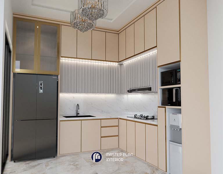 KITCHEN SET ALUMINIUM SINGLE LAYER