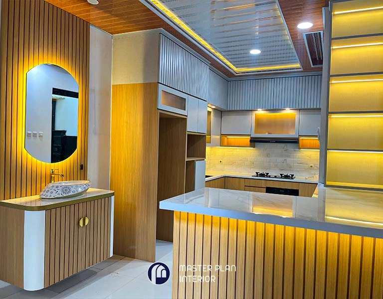 kitchen set pvc board