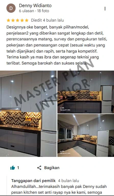 kitchen set aluminium jakarta
