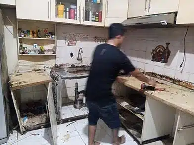dapur dimakan rayap