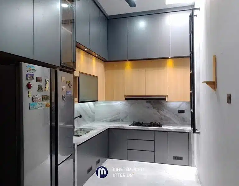 contoh kitchen set aluminium acp