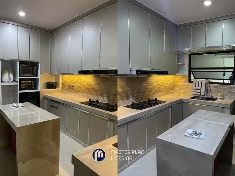 jasa pembuatan kitchen set aluminium bekasi